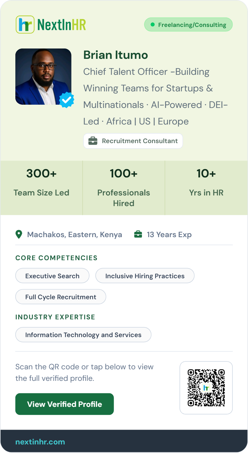 HR Verified Card 5